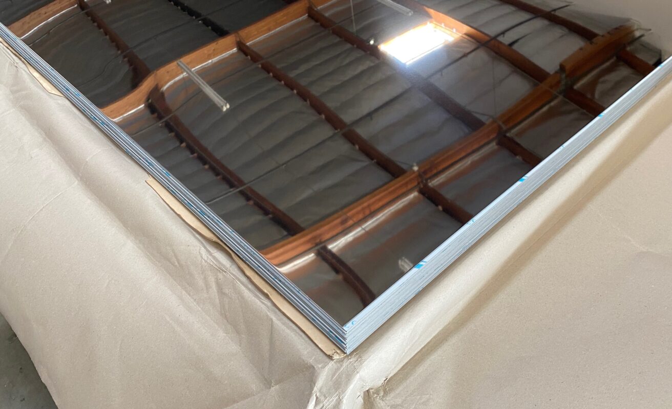 Chrome Stainless Steel Sheets For Sale 430, Shiny Finish