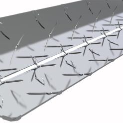 Inside Corner Guard for Diamond Plate