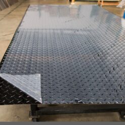 Alternative view of Black Aluminum Diamond Plate