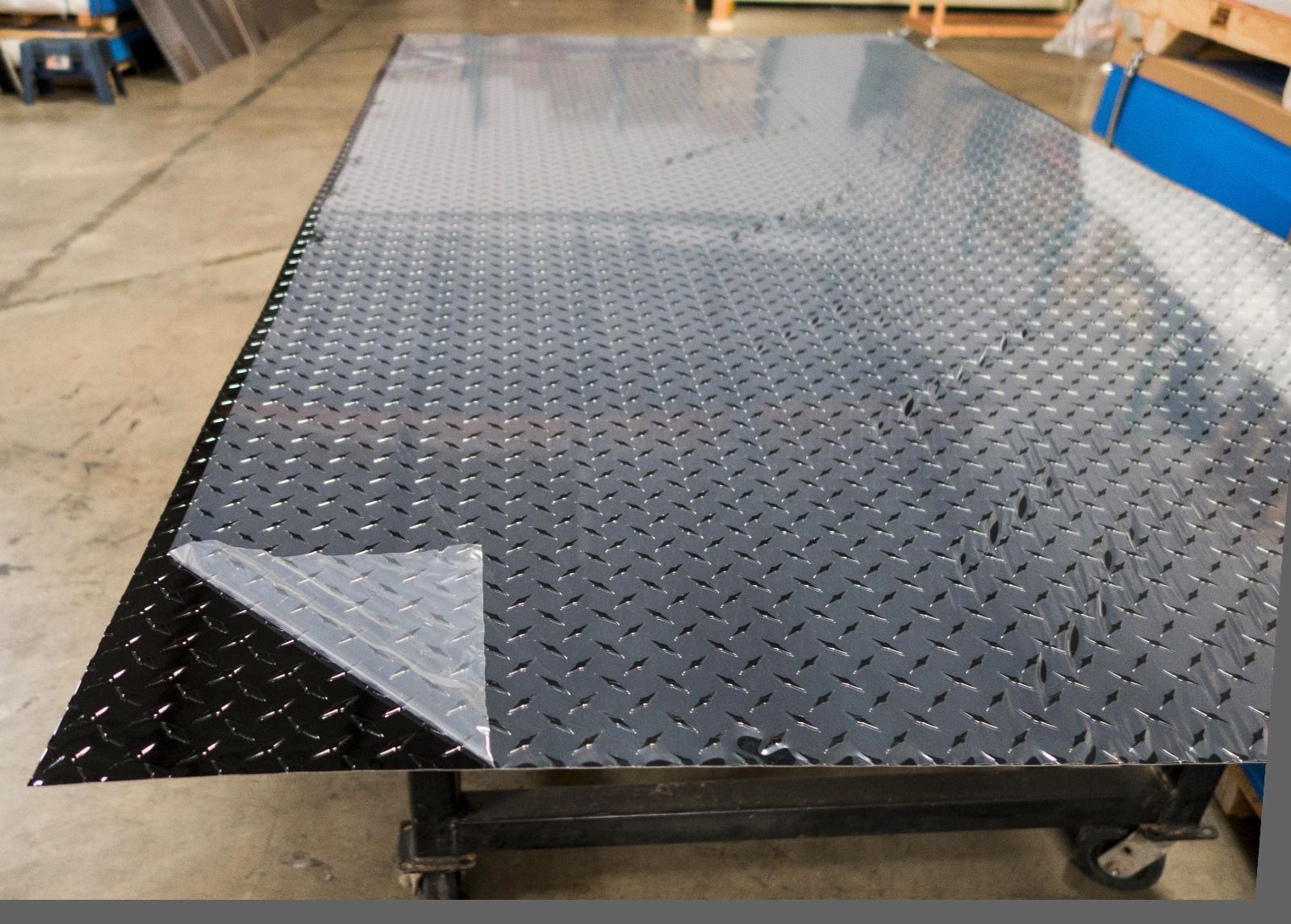 Black Aluminum Diamond Plate - Image 2